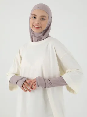 Gray - Sports Bonnet
