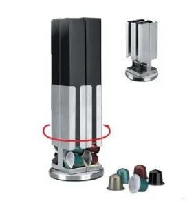 Porte capsules Nespresso QUATTRO - 22 x 18 H.40 cm